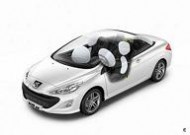 308CC with side airbag in headrest